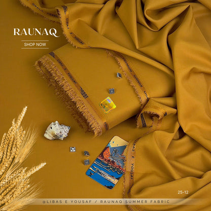 RAUNAQ  by Libas-E-Yousaf | Premium Unstitched Four Seasons Fabric