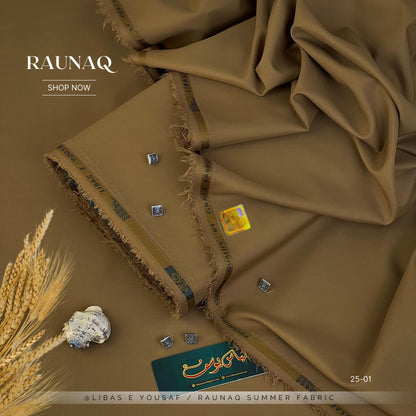 RAUNAQ  by Libas-E-Yousaf | Premium Unstitched Four Seasons Fabric